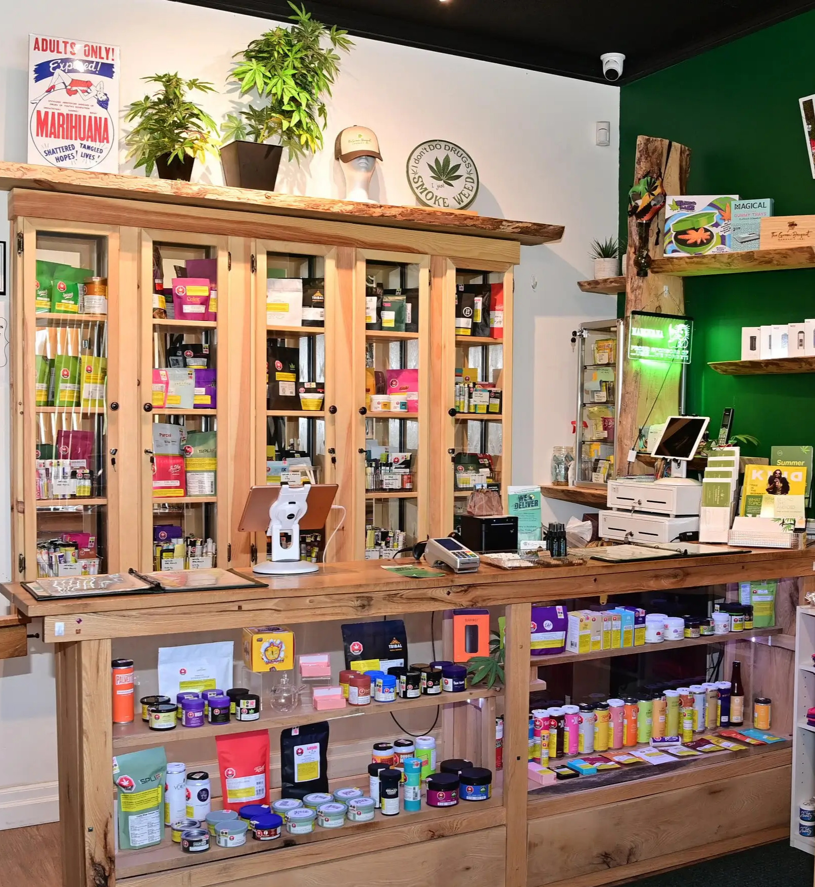 greenbouquetstoreinterior(2) Woman-Owned Cannabis Shop in Muskoka: Your Trusted Cannabis Destination in Port Sydney